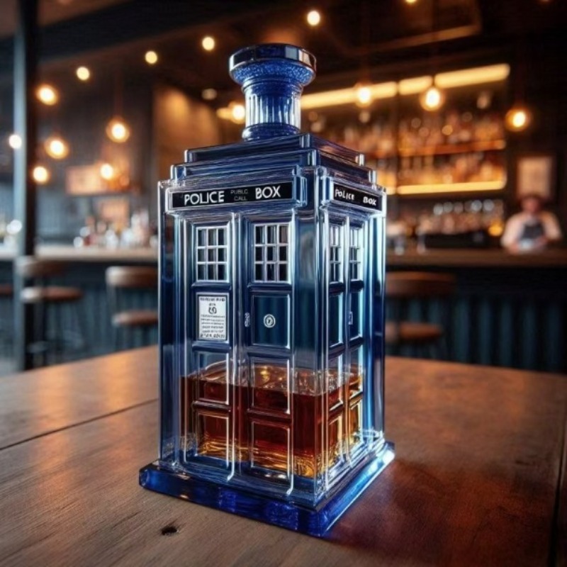Creative Phone Booth Decanter  - Wine Whiskey Beer recension och pris