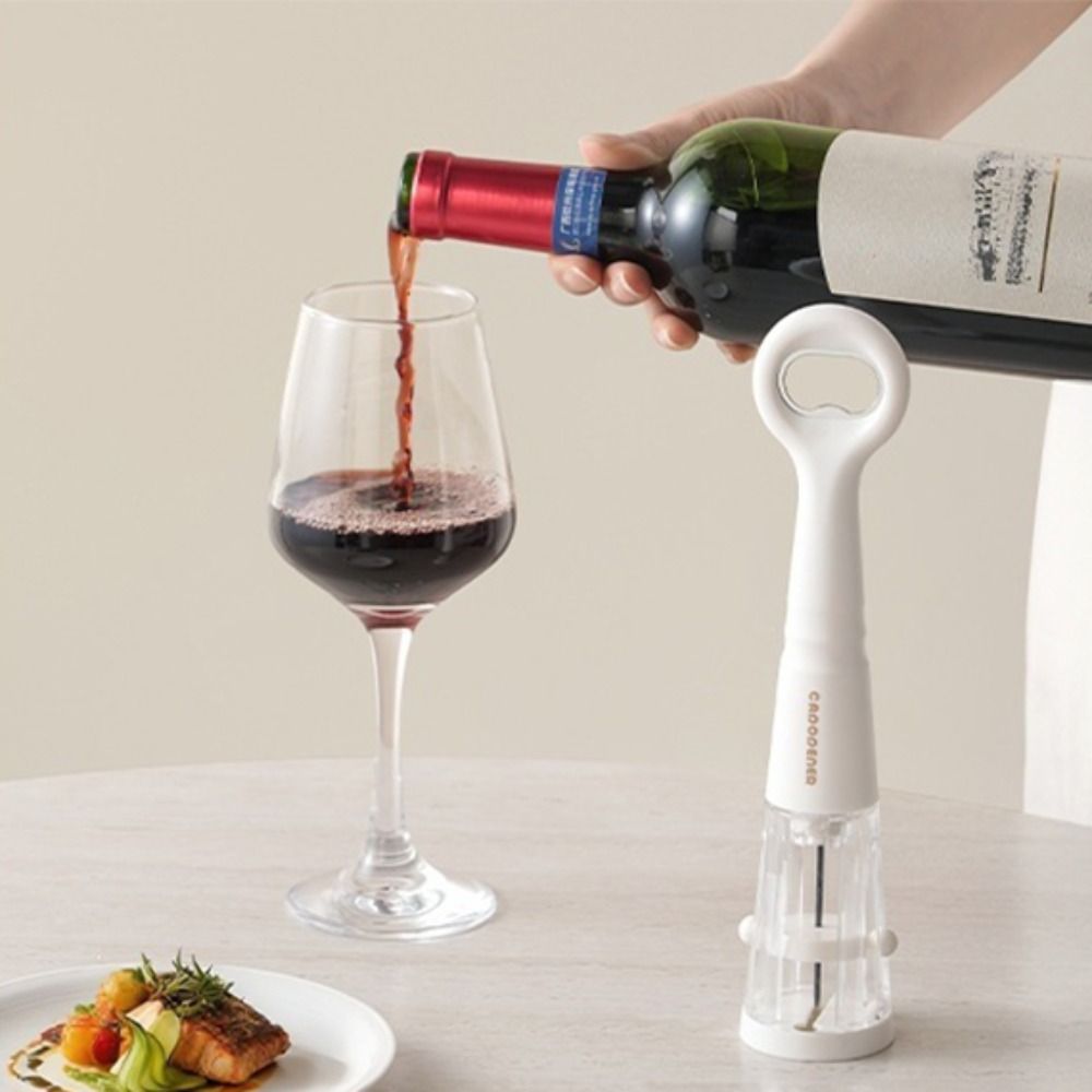 2 in 1 Pneumatic Wine Opener w - Wine Beer Opener recension och pris